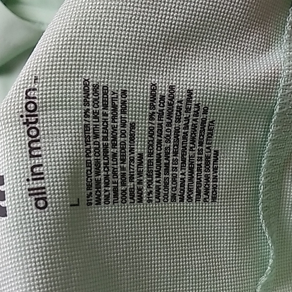 Light Green All in Motion Polo Shirt Men's Size Large brand new - Picture 3 of 5